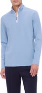 Bugatchi Quarter Zip Performance Pullover