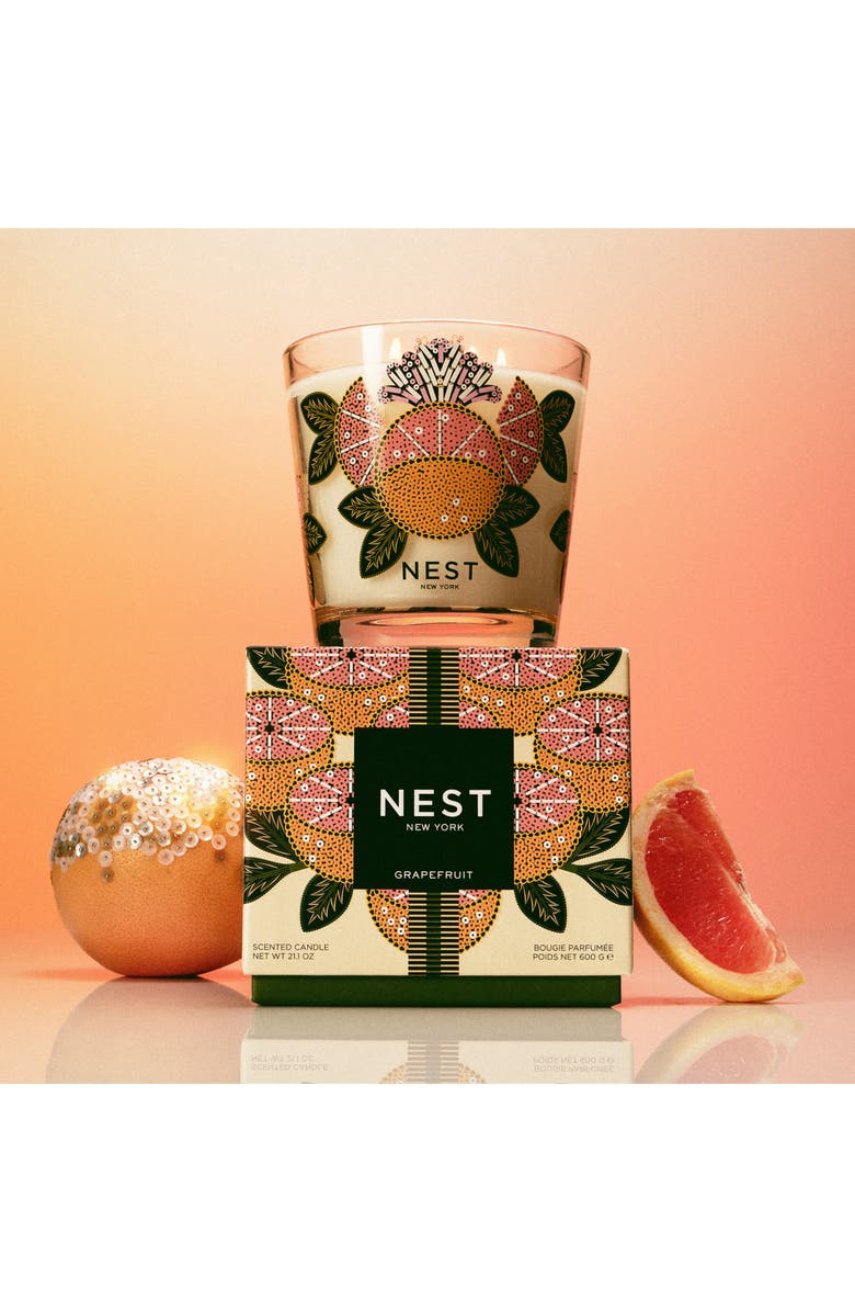 NEST New York Grapefruit Decorative Candle, Alternate, color, 