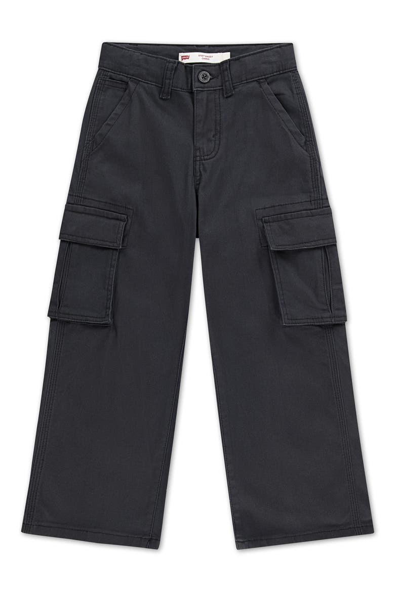 Kids' 578 Baggy Cargo Pants, Main, color, JET BLACK