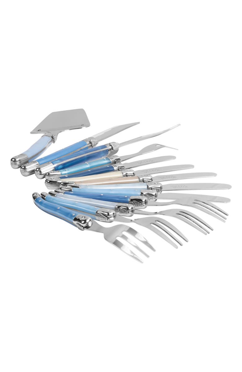 FRENCH HOME 13-Piece Laguiole Charcuterie Set, Alternate, color, Blue