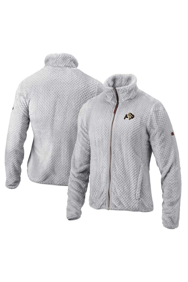 Women's Columbia Gray Colorado Buffaloes Fire Side II Full-Zip Jacket, Alternate, color, Gray