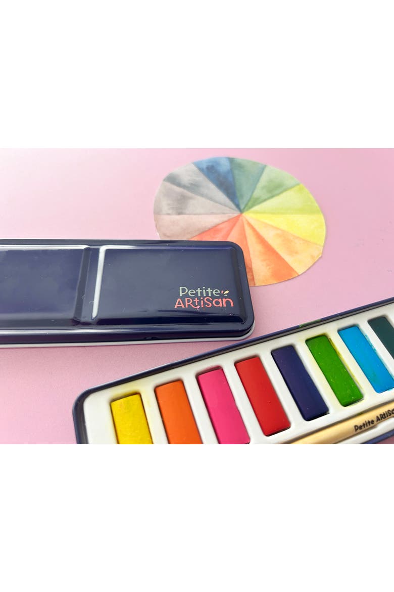 Petite Artisan Watercolor Tins, Alternate, color, Dark Blue