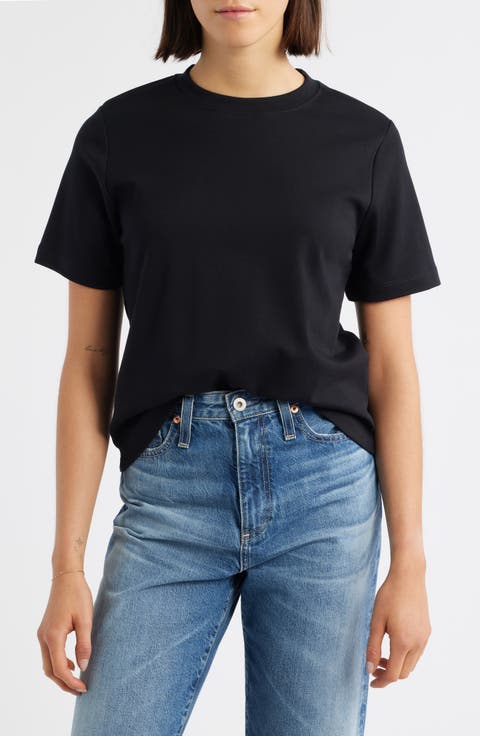 Cotton Crewneck T-Shirt