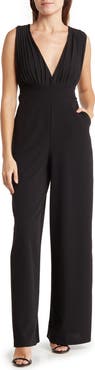 Love By Design Aster Deep V-Neck Jumpsuit