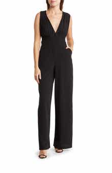 Love By Design Aster Deep V-Neck Jumpsuit