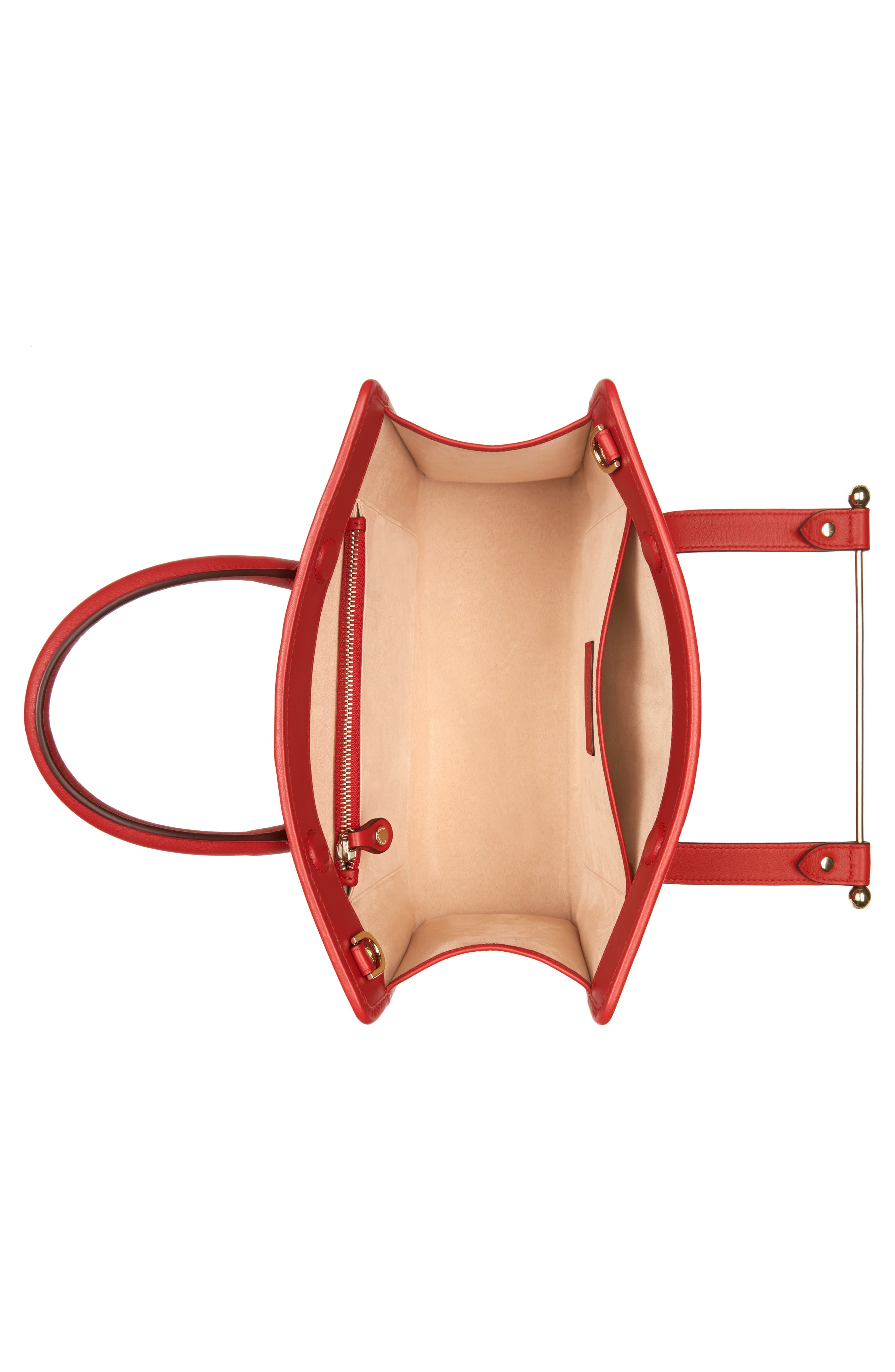 Strathberry Midi Leather Tote, Alternate, color, 