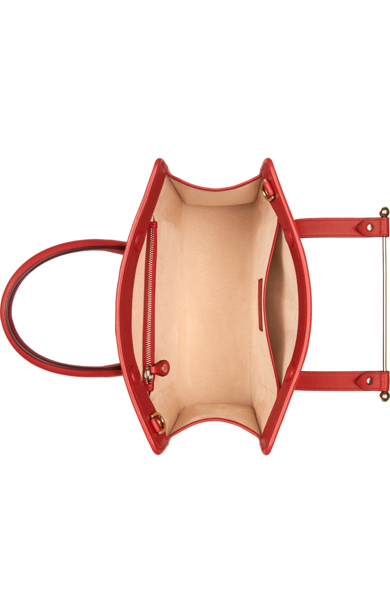 Strathberry Midi Leather Tote, Alternate, color,