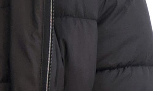 Tahari Greta Longline Hooded Coat In Blue