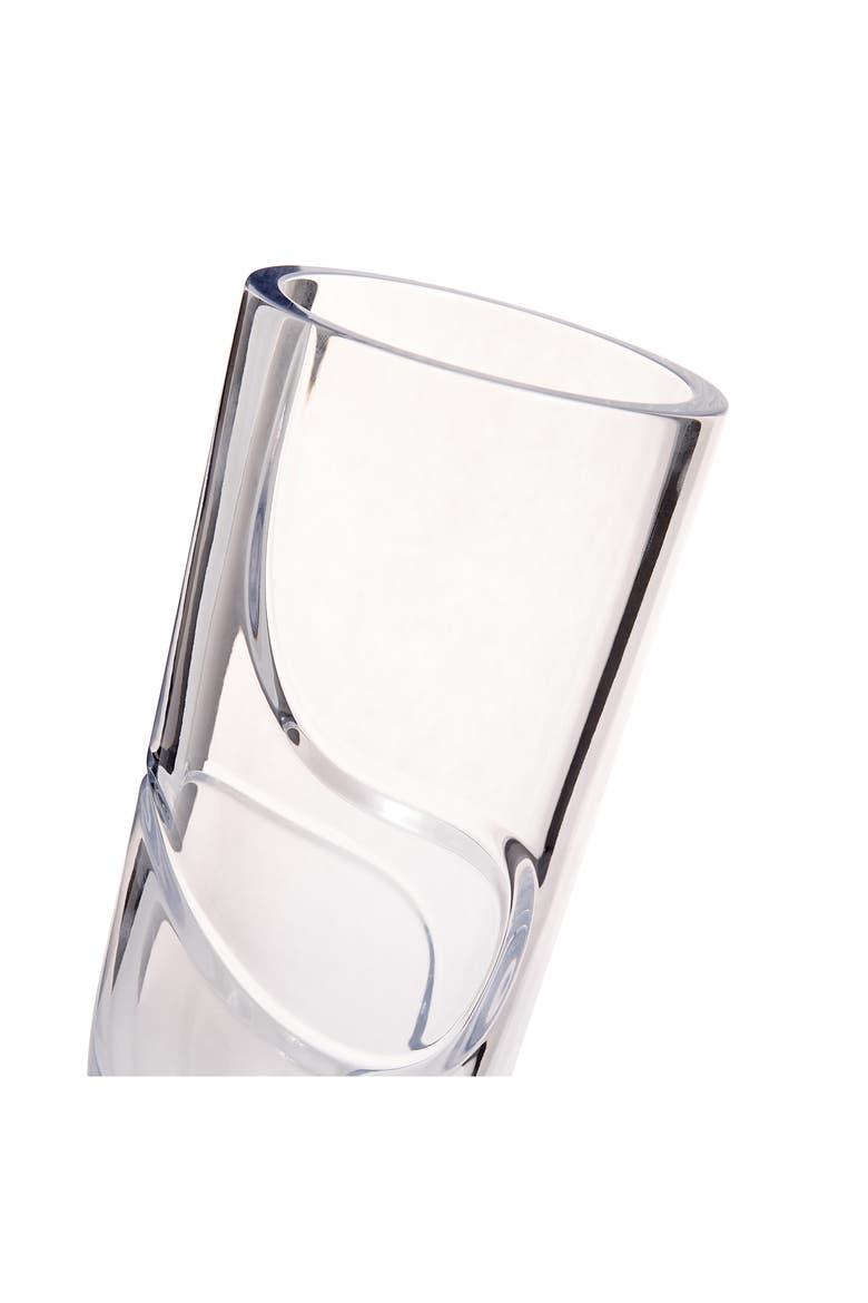 Vera Wang Luxe Graphite Vase, Alternate, color, NO COLOR