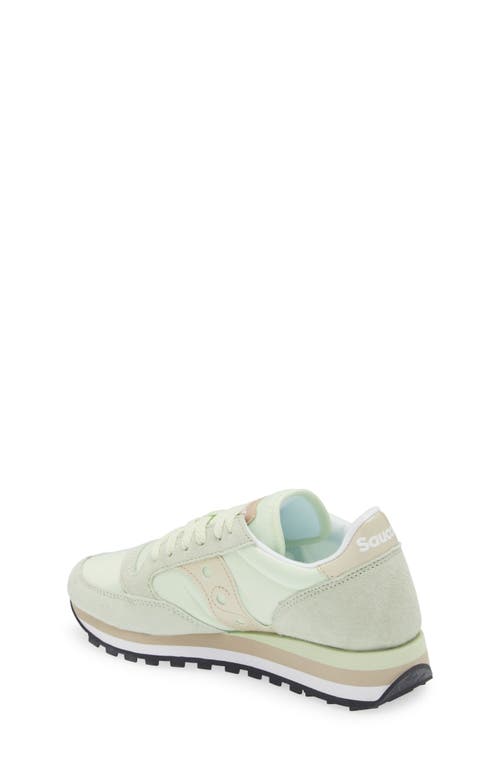 Saucony Jazz Triple Sneaker In Green/gold
