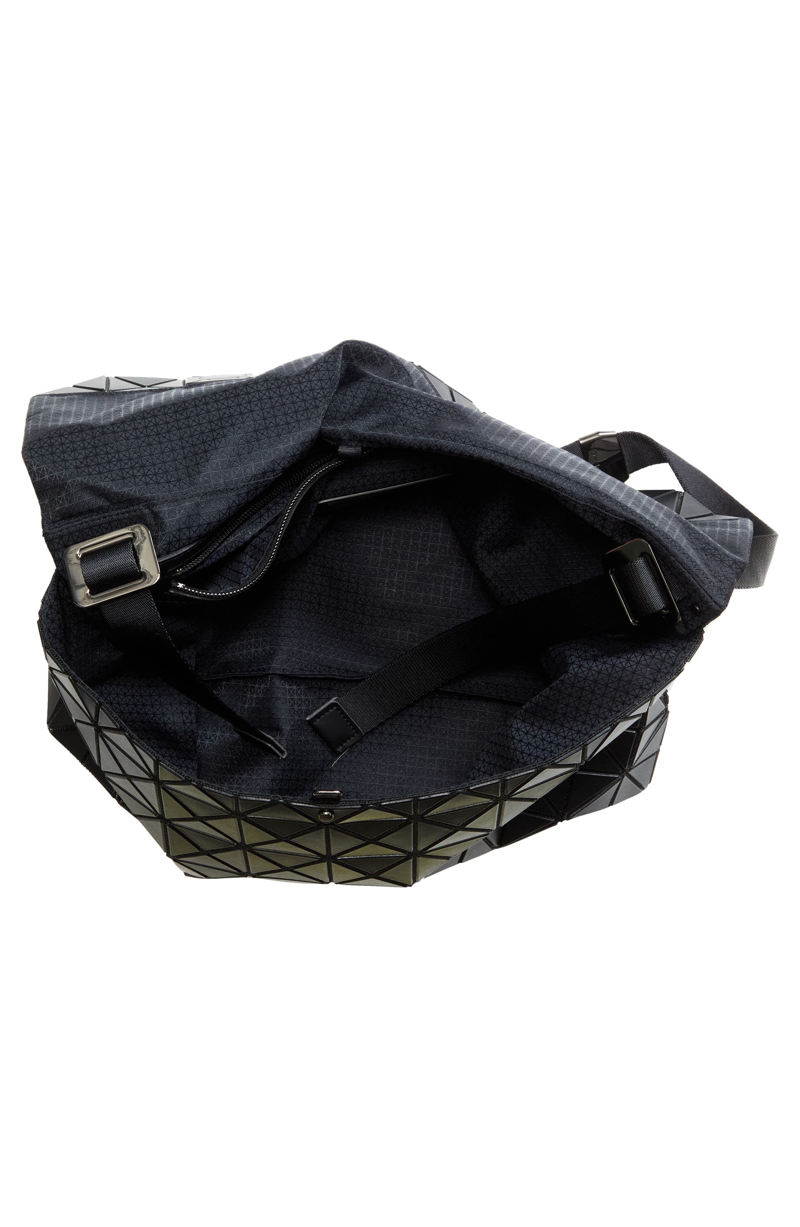Bao Bao Issey Miyake Prism Sac Crossbody Bag, Alternate, color, Matte Black