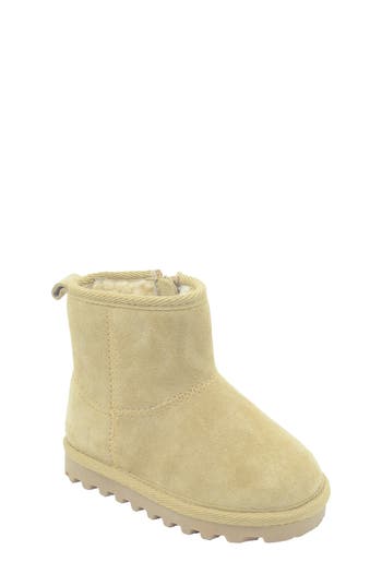Bearpaw Kids' Bootie With Faux Fur Lining In Multi