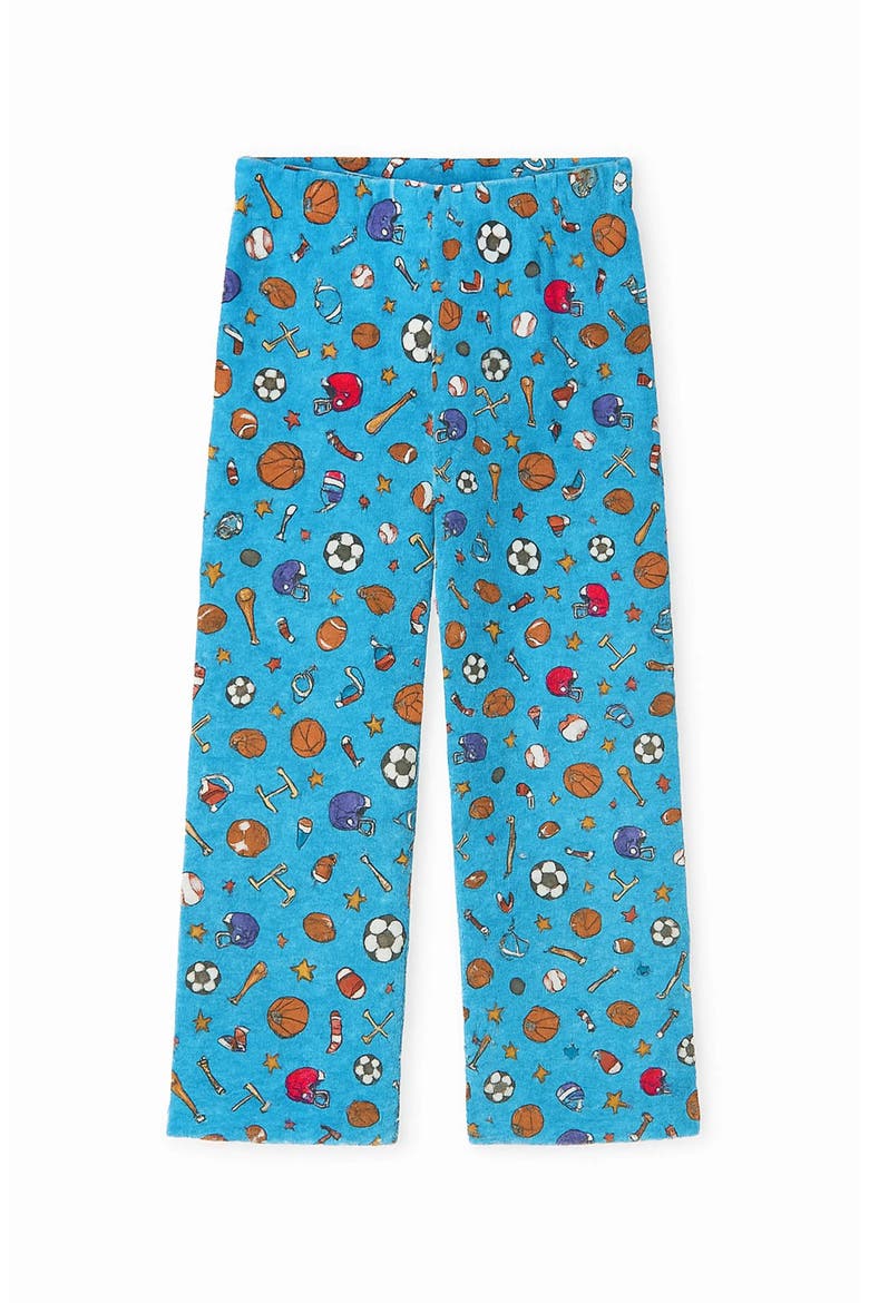 Plush Sports loungewear pant, Main, color, Blue