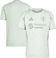 adidas Men's adidas Light Green Seattle Sounders FC 2025 One Planet Pre-Match Top
