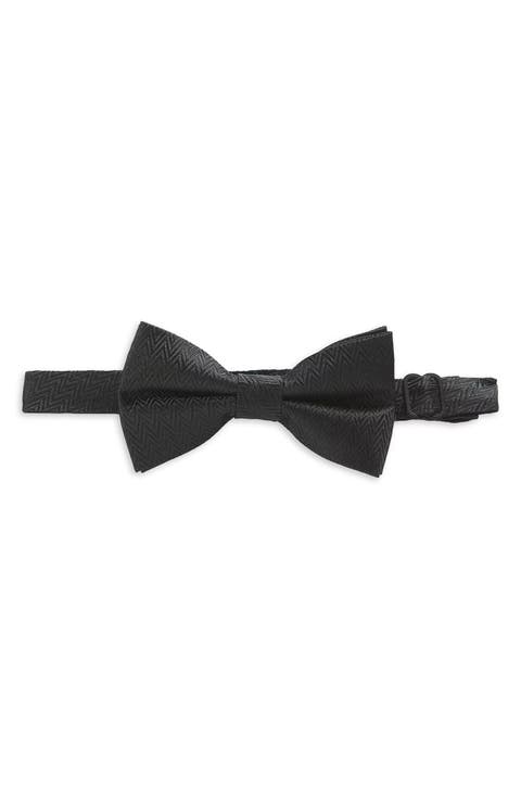 Chevron Pre-Tied Bow Tie