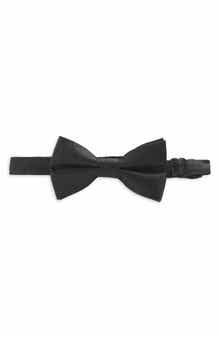 KARL LAGERFELD PARIS Chevron Pre-Tied Bow Tie