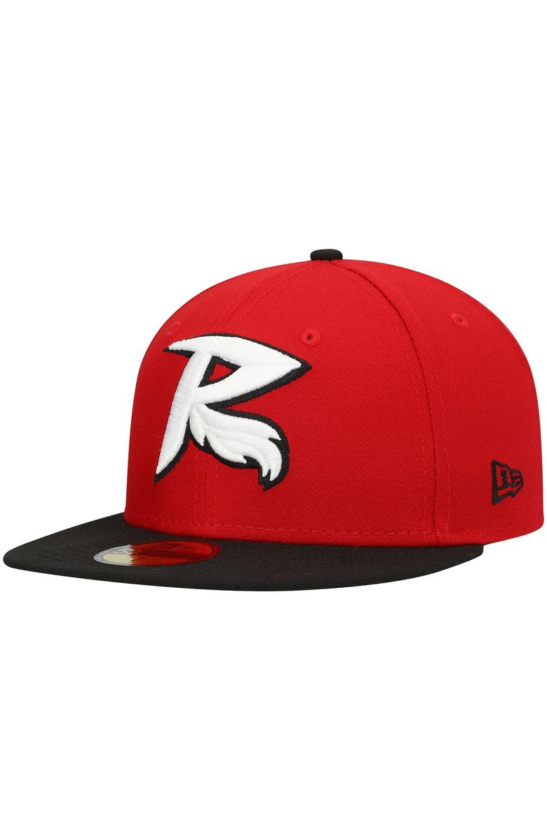 New Era Men's New Era Red Richmond Flying Squirrels Authentic Collection Team Alternate 59FIFTY Fitted Hat, Main, color, Red