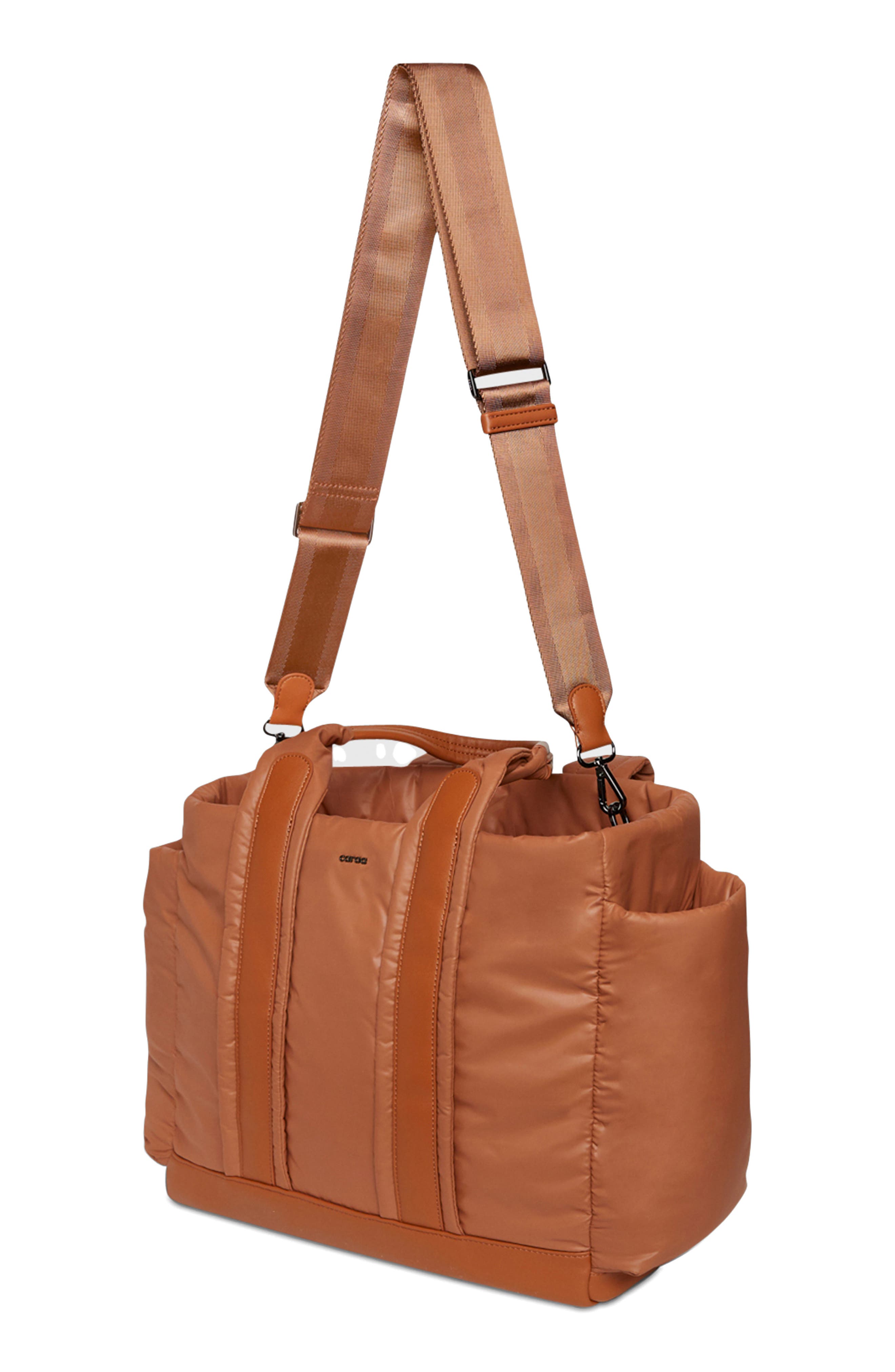 Caraa Nylon Diaper Tote - Clay, Alternate, color, Clay