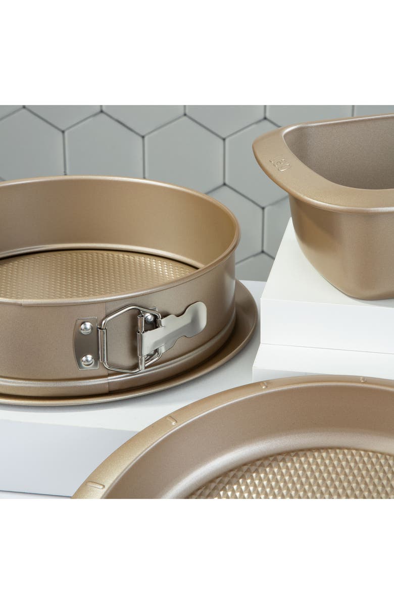 BergHOFF Leo Balance Carbon Steel 3-Piece Bake Set, Alternate, color, Latte Brown