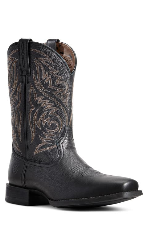 Sport Herdsman Square Toe Cowboy Boot (Men)