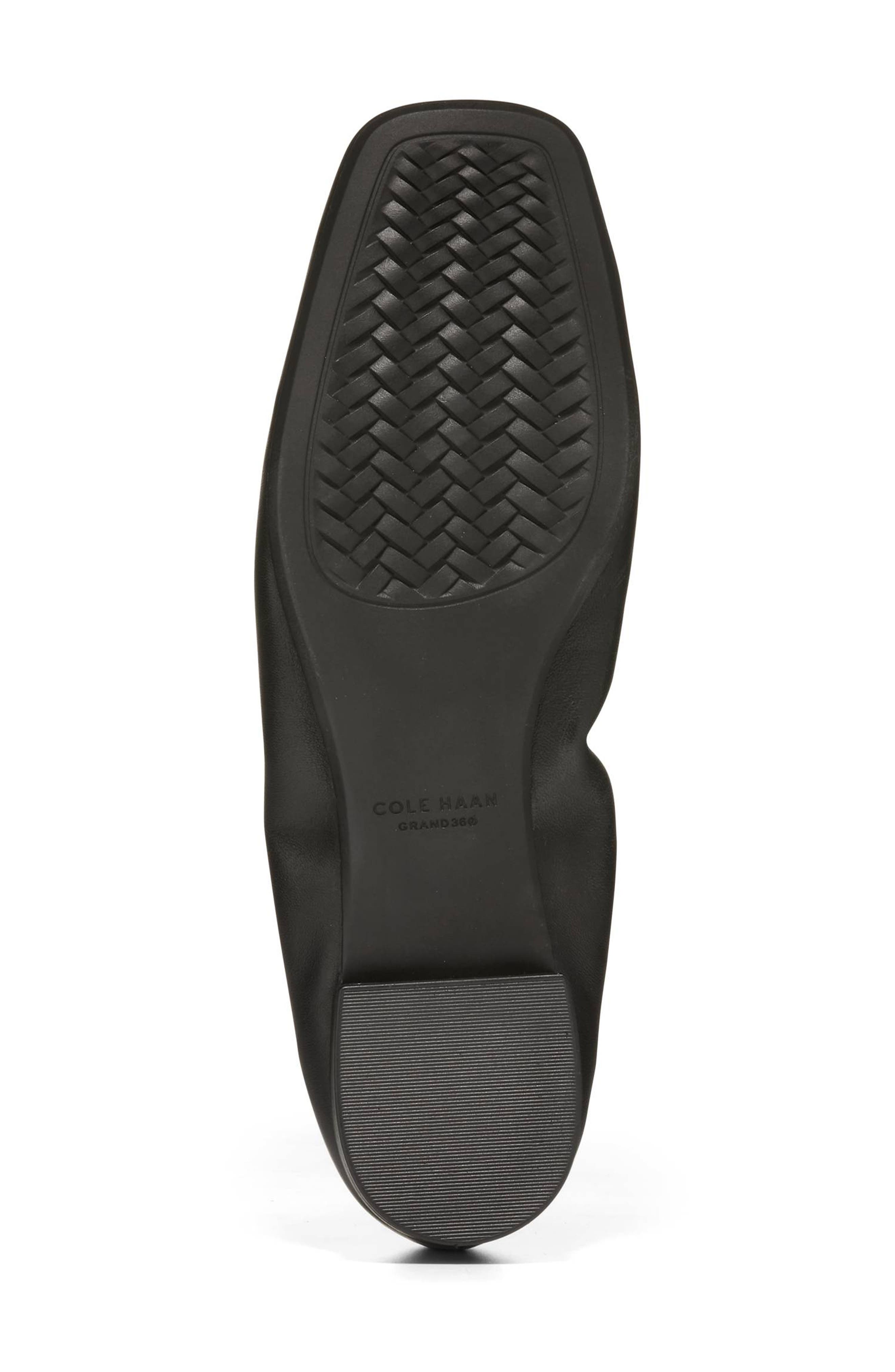 Cole Haan Go-To Valinda Ballet Flat, Alternate, color, Black Leather