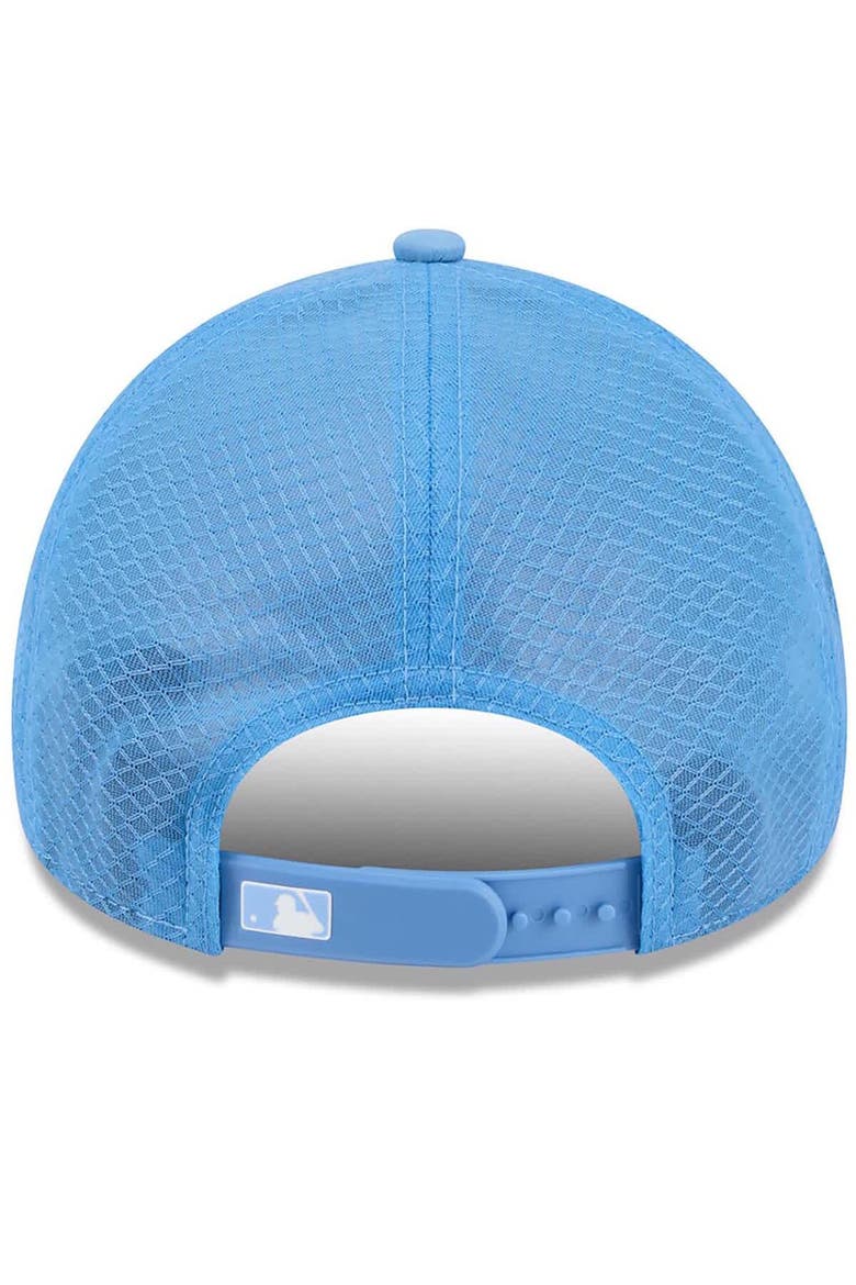Men's New Era Light Blue Texas Rangers 2026 Batting Practice Alternate Apex 9FORTY Adjustable Hat, Alternate, color, Light Blue