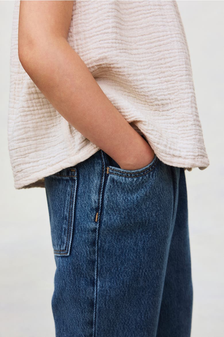 Wide Leg Jeans, Alternate, color, Blue