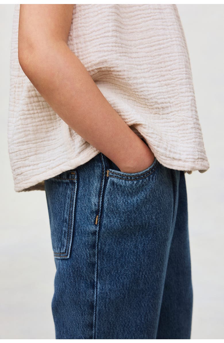 H&M Wide Leg Jeans, Alternate, color, Blue