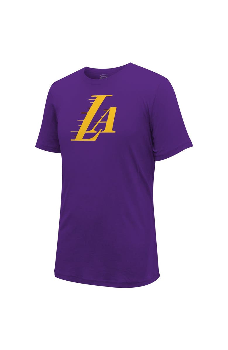 Stadium Essentials Unisex Stadium Essentials Purple Los Angeles Lakers Primary Logo T-Shirt, Alternate, color, Purple