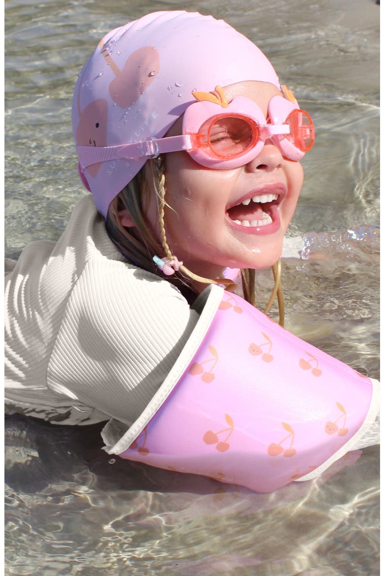Kids' Scuba Knit Floaties, Alternate, color, PINK