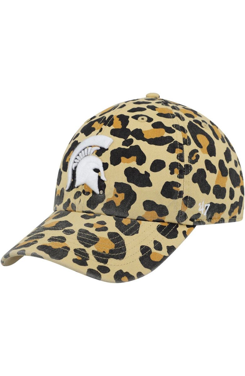 '47 Women's '47 Gold Michigan State Spartans Bagheera Clean Up Adjustable Hat, Main, color, Gold