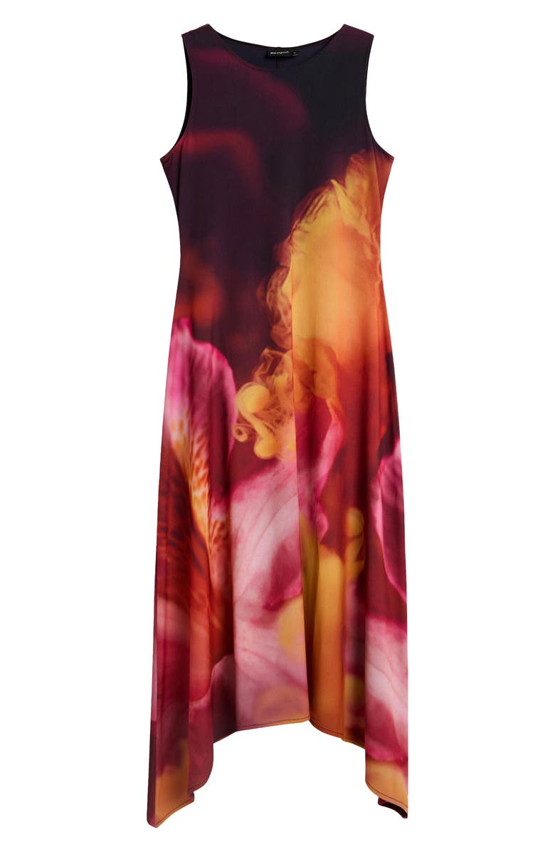 Desigual Floral Print Sleeveless Dress, Alternate, color, 