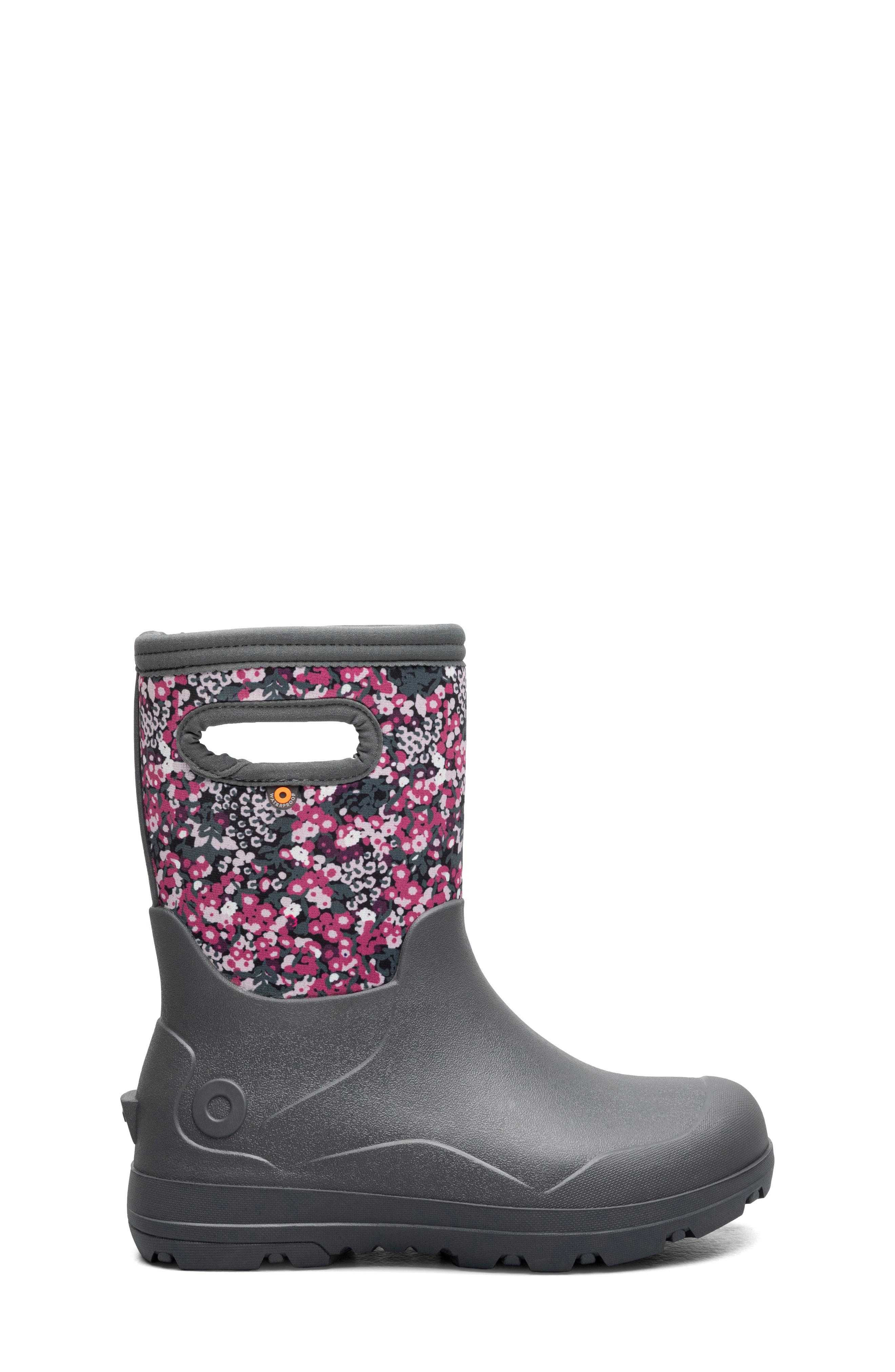 Kids' York Seamless Waterproof Rain Boot, Alternate, color, GRAY MULTI