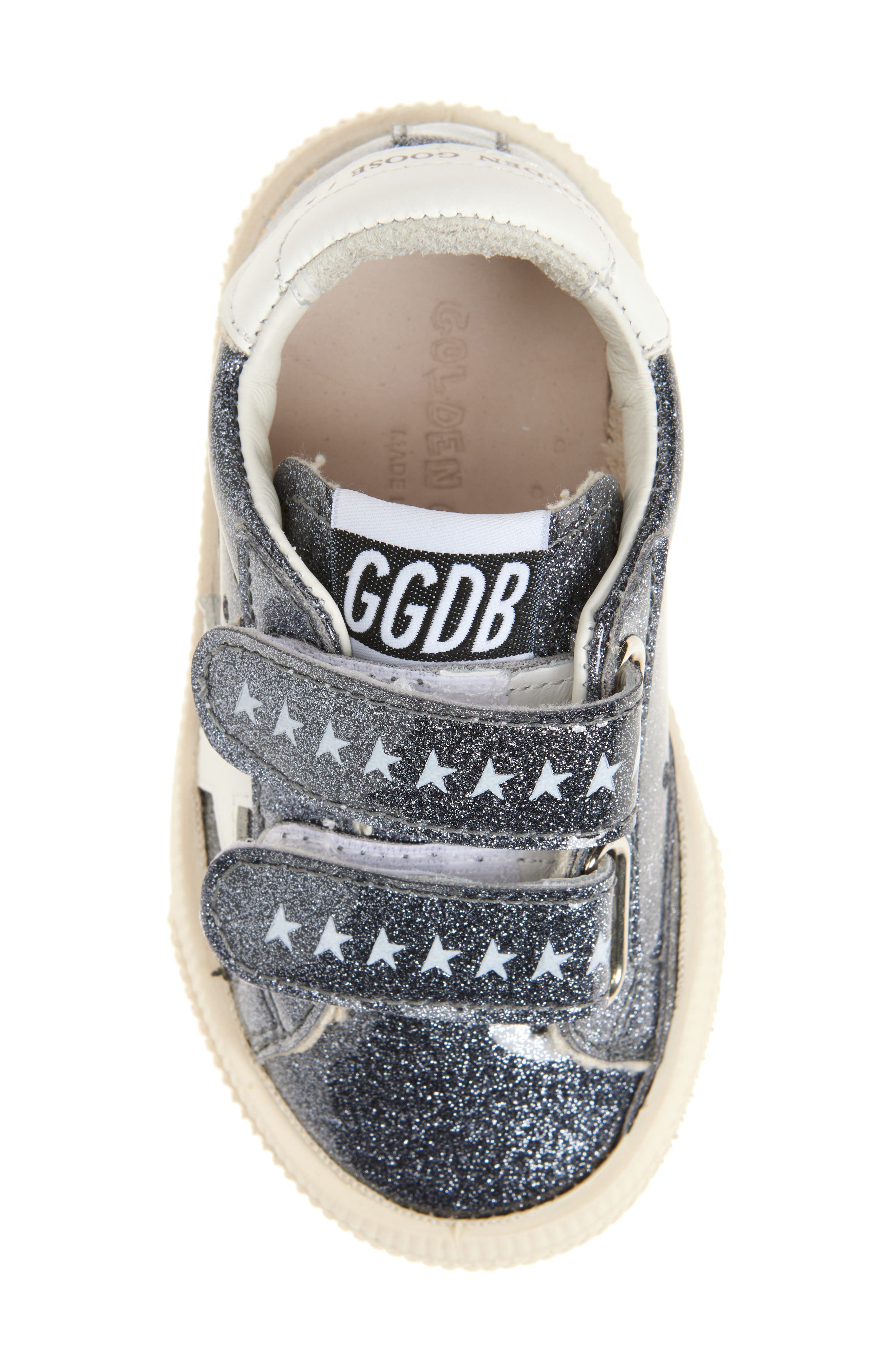 Golden Goose Kids' May School Glitter Sneaker, Alternate, color, 