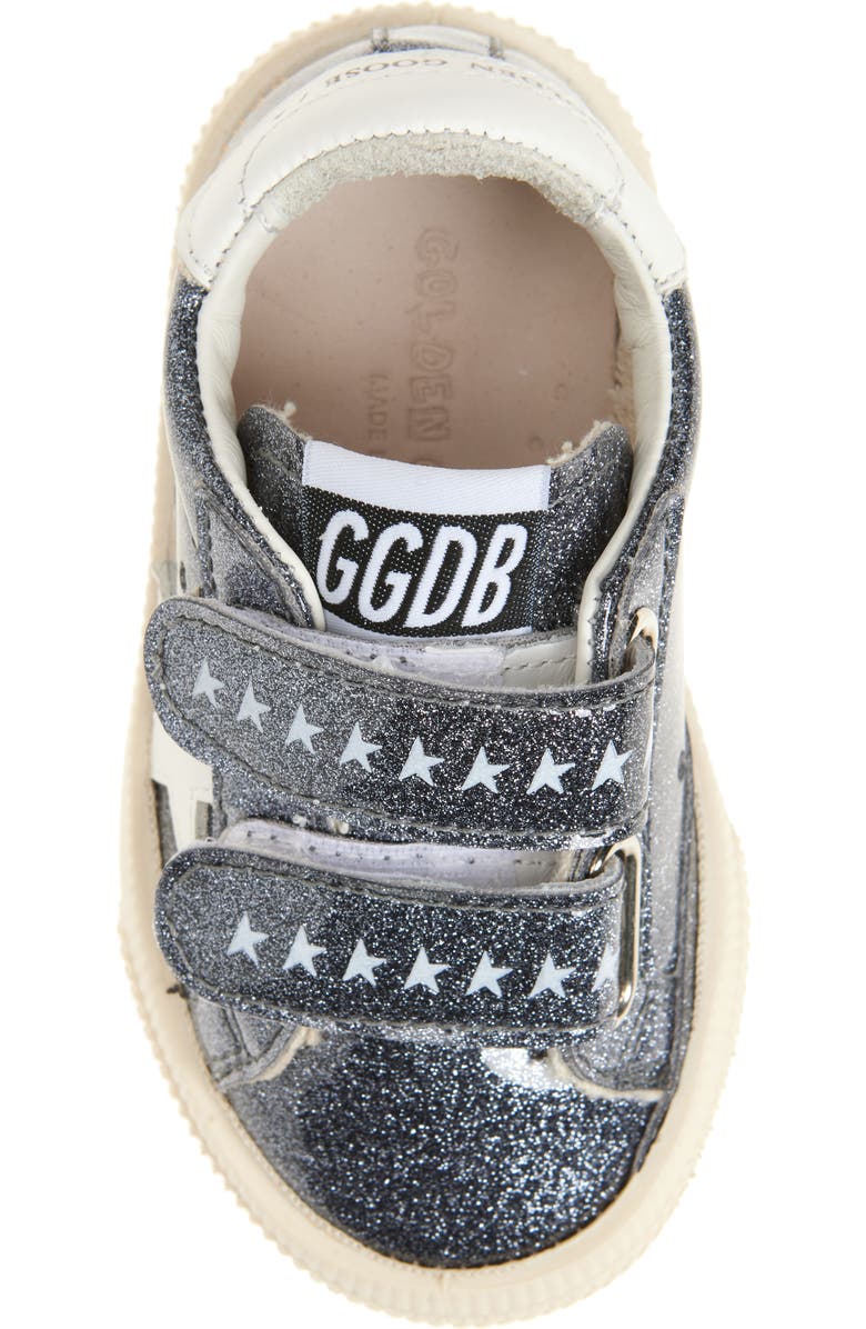 Golden Goose Kids' May School Glitter Sneaker, Alternate, color,