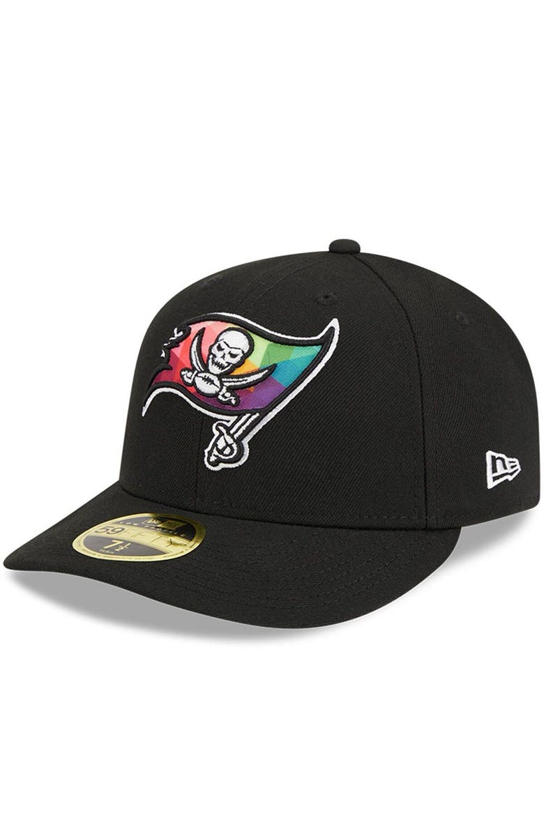 New Era Men's New Era  Black Tampa Bay Buccaneers 2023 NFL Crucial Catch Low Profile 59FIFTY Fitted Hat, Main, color, 