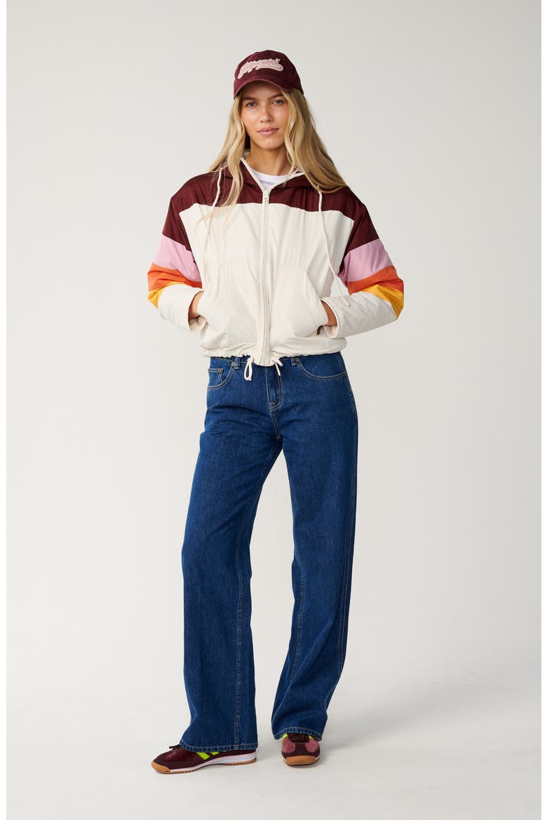 Keepsakes Insulated Bomber Jacket, Alternate, color, DARK PLUM