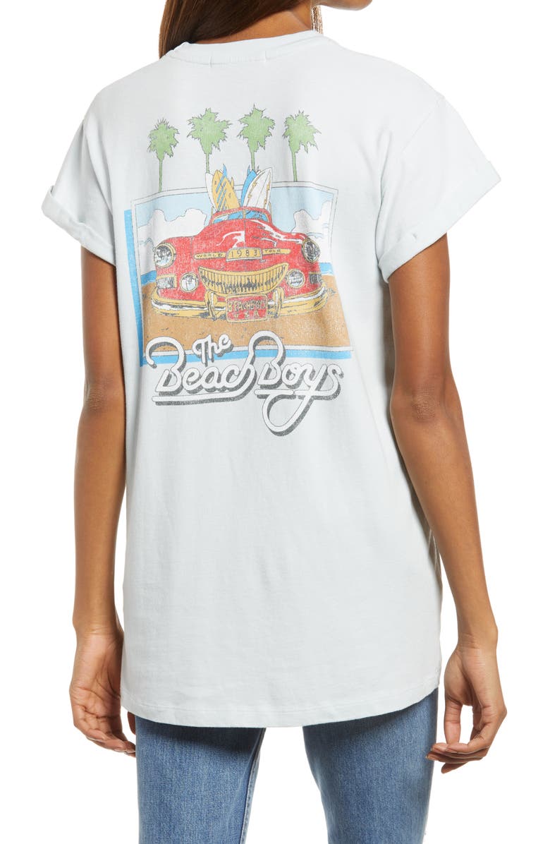 Daydreamer Beach Boys 1983 Tour Rolled Weekend Graphic Tee, Alternate, color,