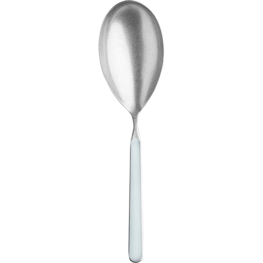 Mepra Fantasia Pewter Risotto Spoon In Blue