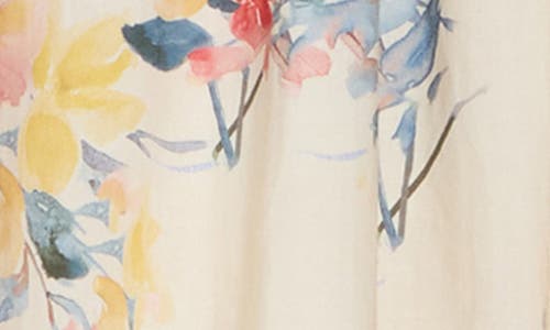 STITCHDROP STITCHDROP SPRINGWATER PRINT SLEEVELESS DRESS