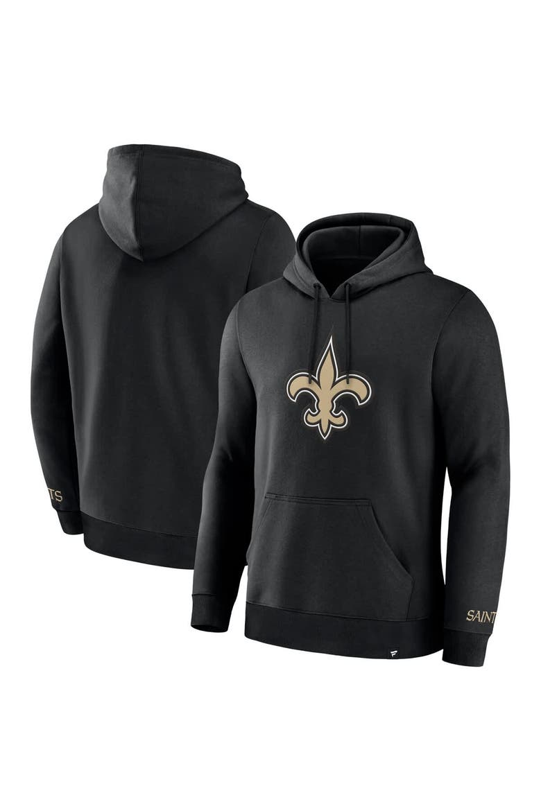 Men's Fanatics  Black New Orleans Saints Legacy Fleece Pullover Hoodie, Main, color, Black