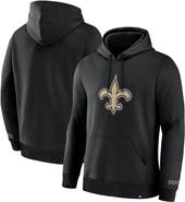 FANATICS Men's Fanatics  Black New Orleans Saints Legacy Fleece Pullover Hoodie