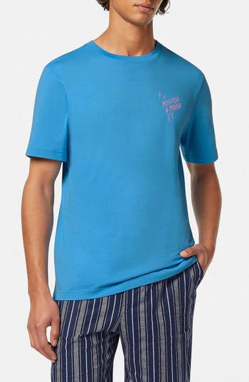 Scotch & Soda Regular Fit Chest Logo Graphic T-shirt