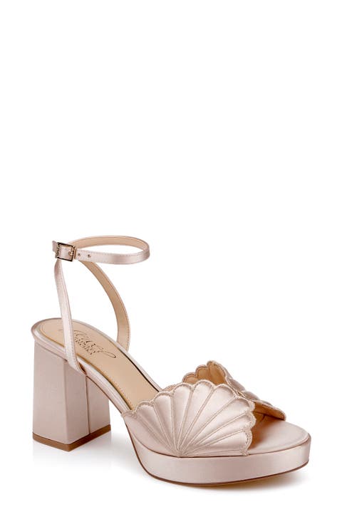 Paola Ankle Strap Platform Sandal (Women)