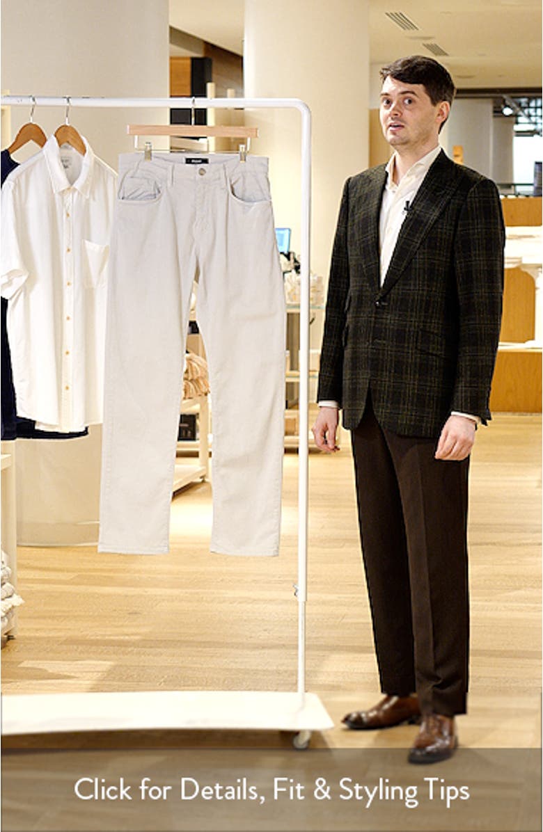Zach Straight Leg Twill Pants, sales video thumbnail