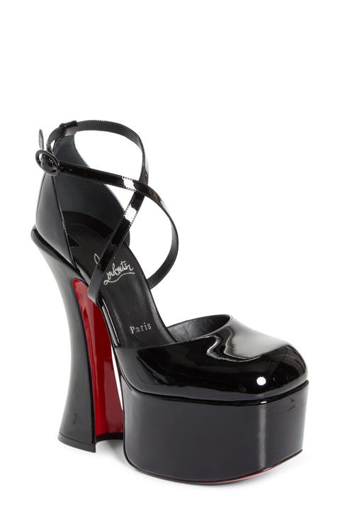 Aquadorcet Platform d'Orsay Ankle Strap Pump (Women)