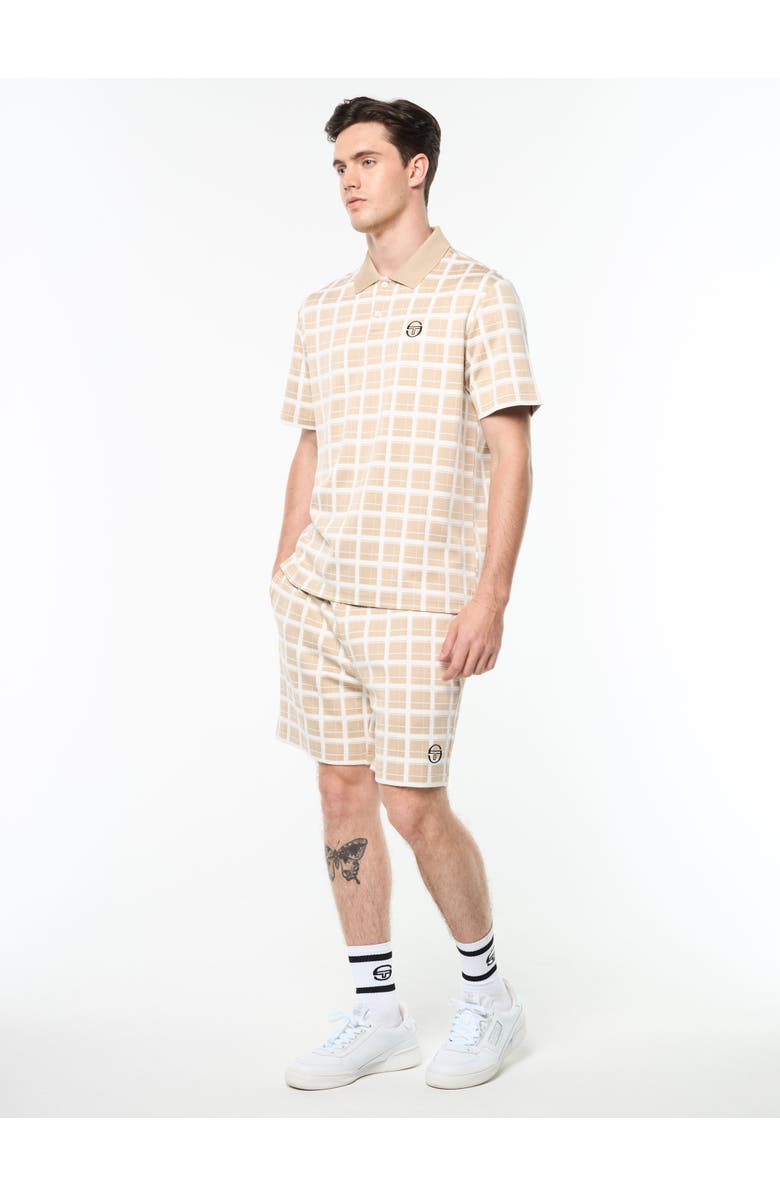 Sergio Tacchini Damarindo Check Polo, Alternate, color, Humus