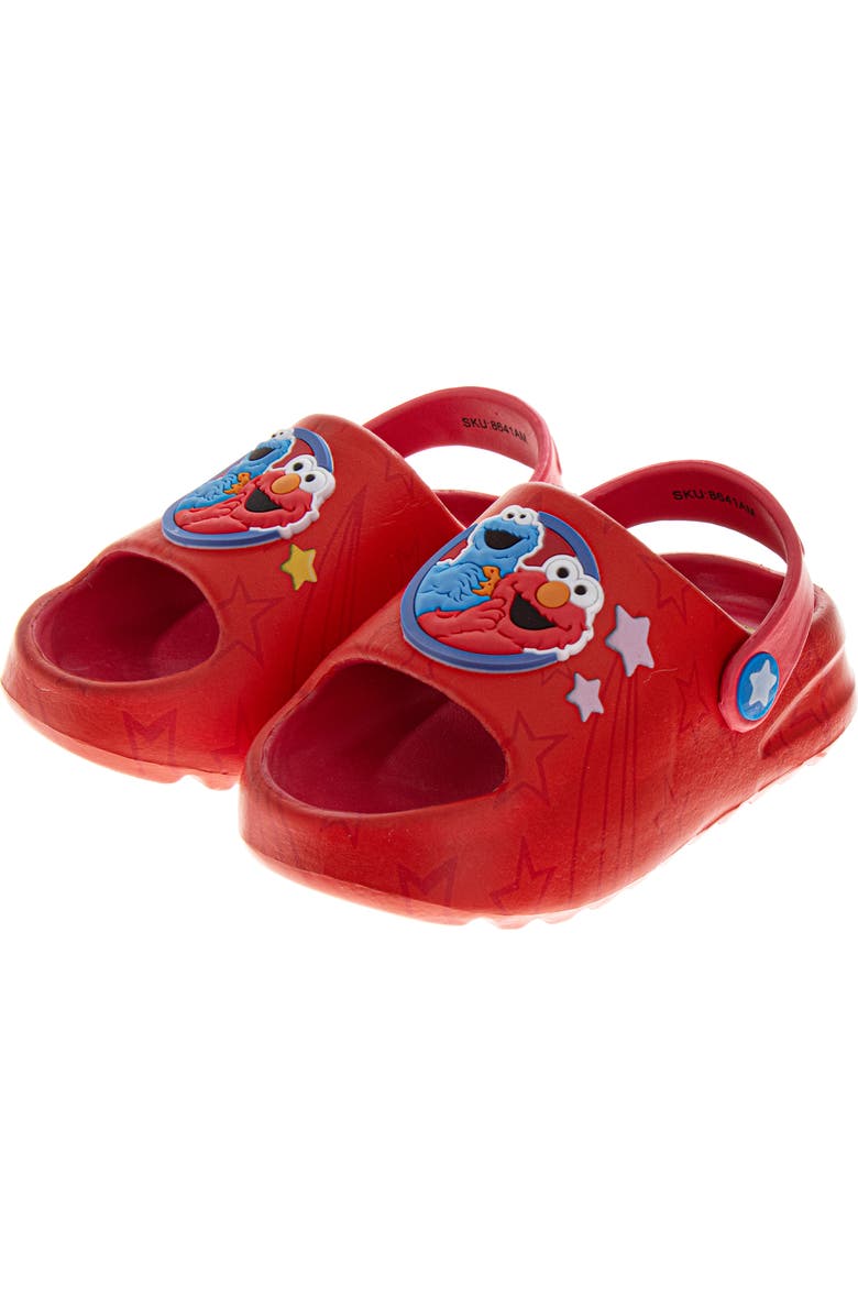 Sesame Street<sup>®</sup> Elmo Character Kids Clogs, Main, color, Red