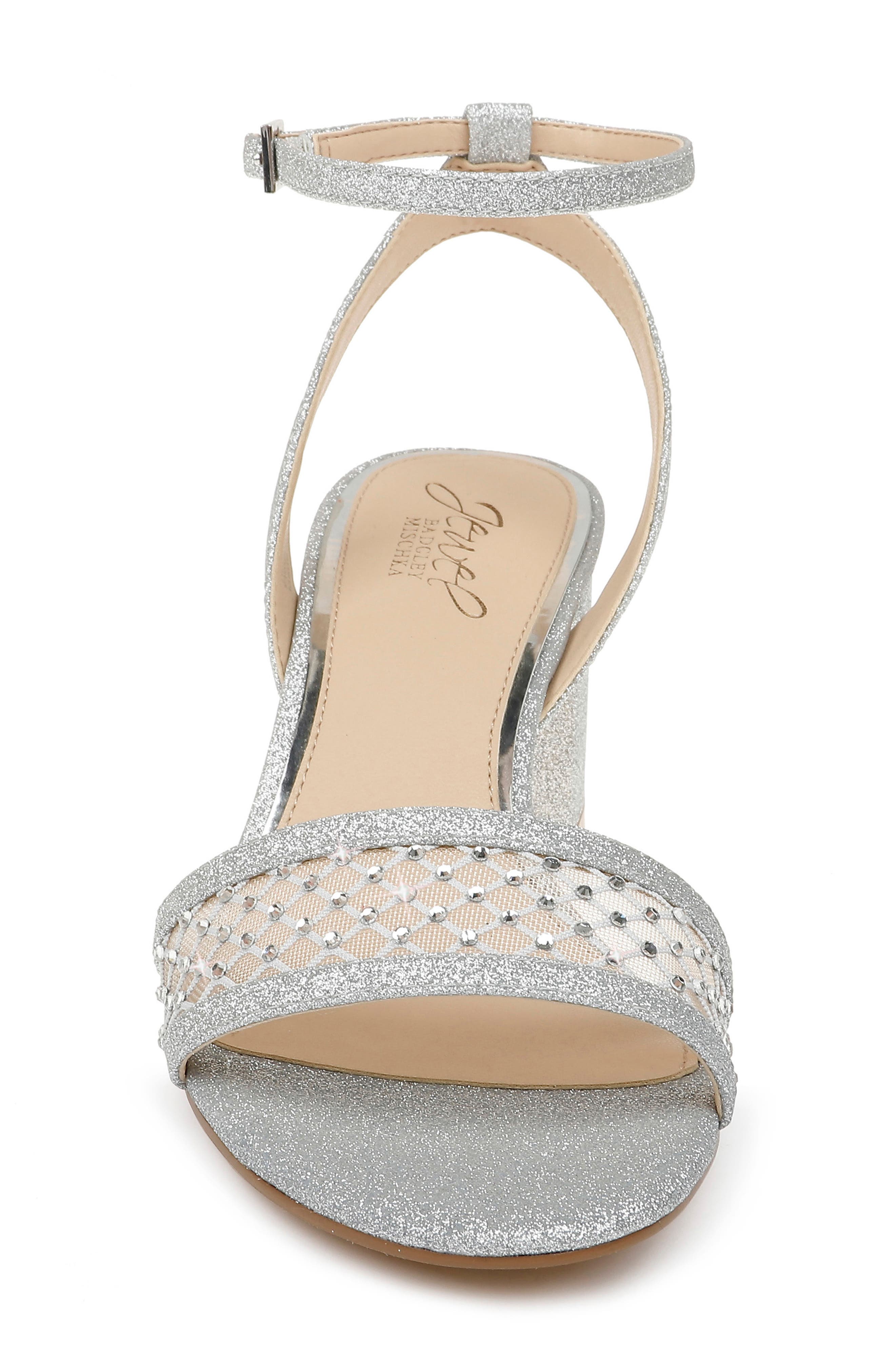 Nadia Sandal, Alternate, color, SILVER