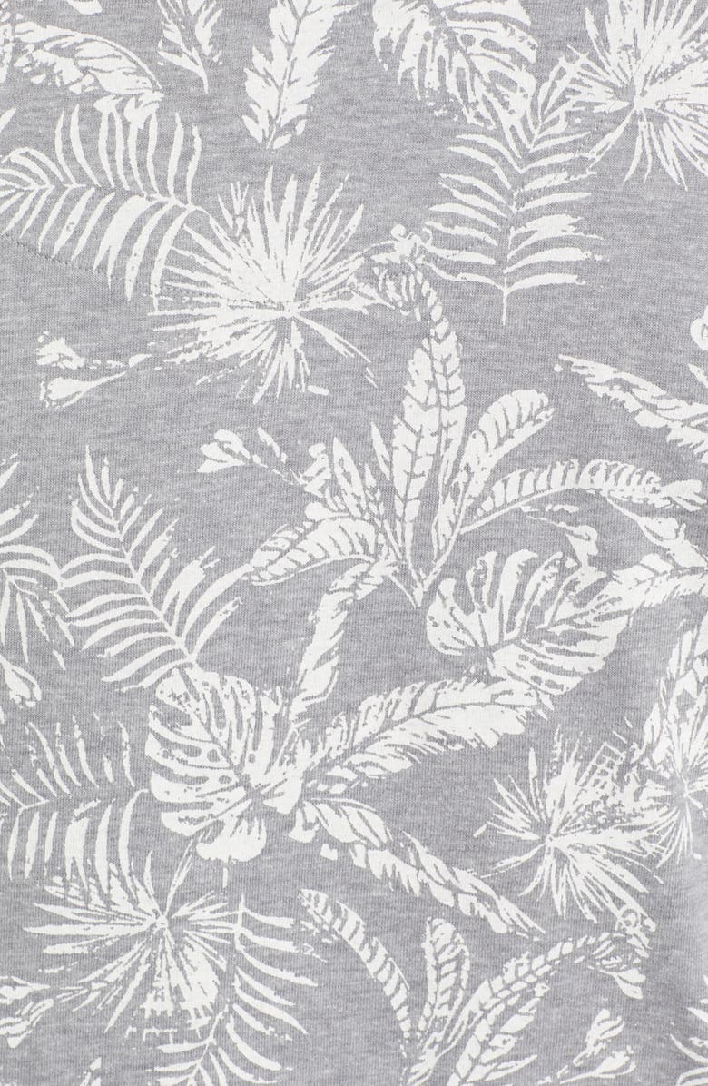 Majestic International Men's Palm Print Robe, Alternate, color,